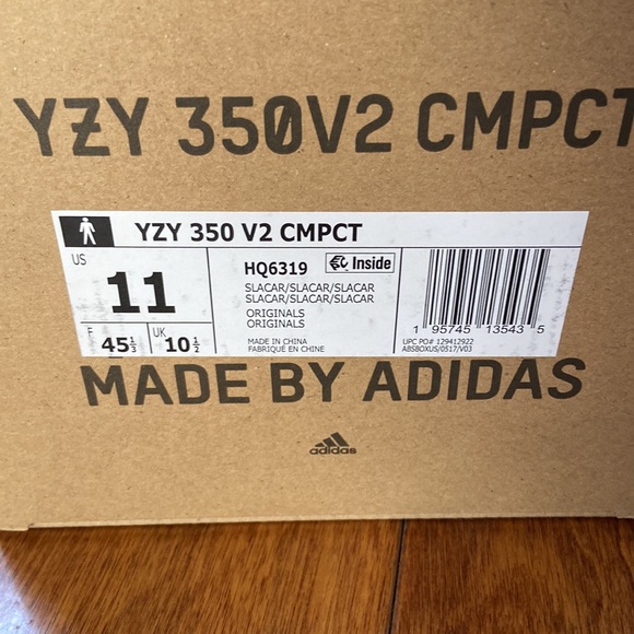 New Yeezy 350 V2 CMPCT SIZE 11 - Picture 4 of 5